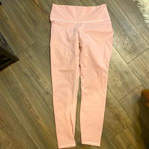 Fabletics pink medium leggings